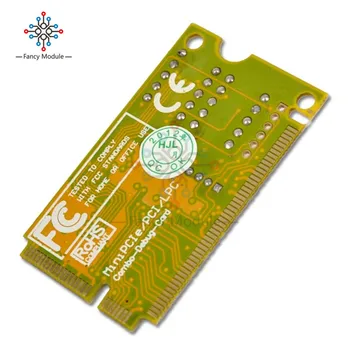 3 1. Mini PCI/PCI-E LPC PC Nešiojamas Analizatorius Diagnostinis Testeris Po Bandymo Kortelės