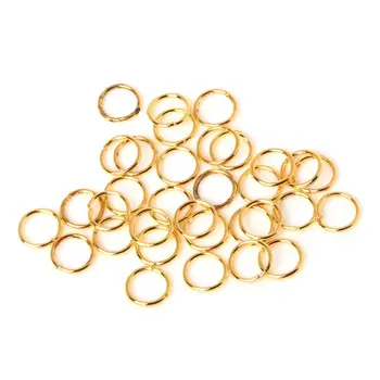 3 4 5 6 7 8 10 mm, Aukso, Sidabro Spalva Atidaryti Šuolis Žiedai Split Žiedai Jungtys 