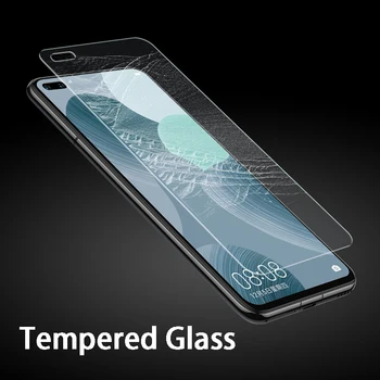 3 vnt 9H Grūdintas Stiklas screen protector apie Huawei Honor Peržiūrėti 30 V30 Pro Honor30 S Honor30s Prieš 30 Skaidri apsauginė plėvelė