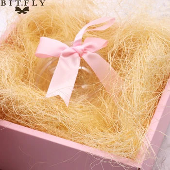 30G Pobūdžio džiuto dovanų dėžutėje užpildas Džiovintų gėlių apdailos ir apsaugos užpildas vestuvių Saldainiai Pakavimo Medžiagos Langelį Užpildo Prekes