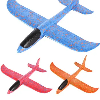 33cm Didelis Geros kokybės Rankų Pradėti Mesti Sklandytuvas Orlaivių Inercinės Putų EPP Lėktuvas Žaislas Vaikams Plokštumoje Modelis Lauko Įdomus Žaislai
