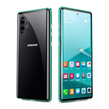 360 Visas Apsaugos Magnetinio Atveju, Samsung Galaxy A71 A51 A70 A50 A31 M31 A11 A7 A30 A40 A41 M21 A10 A8 A9 2018 Dvigubo Stiklo