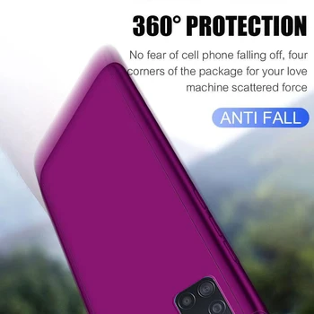 360 visas telefono dėklas Samsung Galaxy A71 A51 A41 A31 A21S apsaugoti filmas kietas užpakalinės Briaunos gaubtas, skirtas 