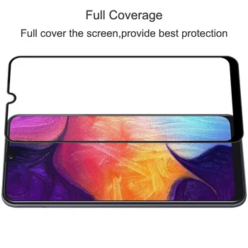 3D Grūdintas Stiklas Samsung Galaxy A50 A40 A30 a70 a20 a20E a10 Screen Protector dėl Sumsung Galax 50 40 30 Apsauginis stiklas