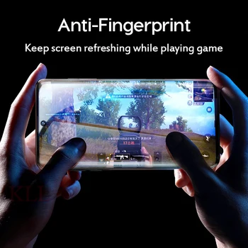 3D Išlenkti Anti-spy Grūdintas Stiklas Samsung S20 Plius Screen Protector Galaxy S10 E S8 S9 Pastaba 8 9 10 Plius tamsinti Stiklai