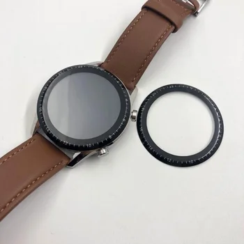 3D Išlenkti Krašto Minkštas Aišku, Apsauginė Plėvelė Visiškai Padengti Huawei Žiūrėti GT 2 46mm GT2 Smartwatch LCD Screen Protector (Ne Stiklo)