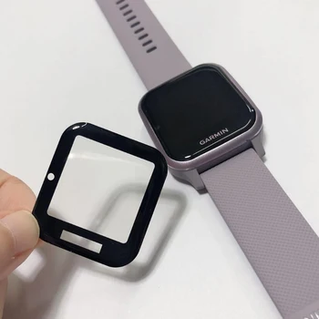 3D Išlenkti Krašto Minkštas Apsauginės Plėvelės Smartwatch LCD Pilnas draudimas Apsaugos Garmin Venu KV. Muzikos Smart Žiūrėti Screen Protector