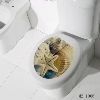3D Kūrybos Sealife Tualeto Sėdynė Lipdukai Namų Puošybai 