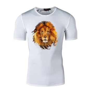 3D Liūtai Pleistras Geležies Ant Drabužių A Lygis Skalbti Parches Ropa 2018 Nauja, T-Shirt 