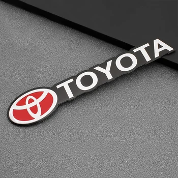 3D Metalo Automobilio Galinis Bamperis Kamieno Emblema Lipdukas Ženklelis Decal Auto Reikmenys 