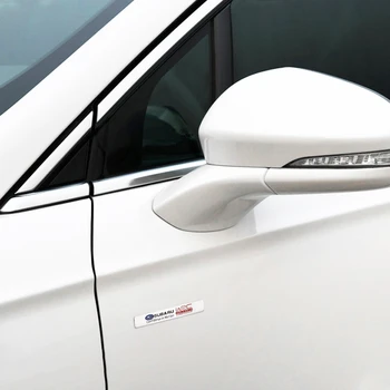 3D Metalo Automobilių Lipdukai Uodega Emblema Ženklelio Lipdukai Subaru Impreza WRX Forester Tribeca XV Automobilių optikos Reikmenys