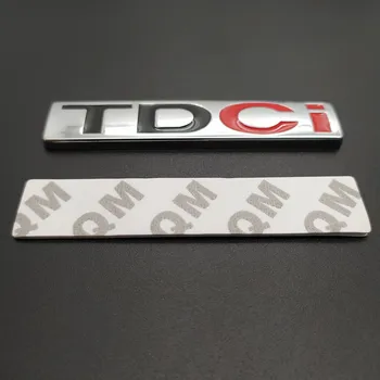 3D Metalo TDC i Automobilio Priekinio Kapoto Groteles Emblema Auto Grotelės Ženklelis Pusės Sparnas Galinis Kamieno Logotipas Ženklelis, Lipdukas, Decal Fusion, Mondeo