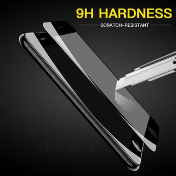 3D Minkštas Kraštas Pilnas draudimas Apsaugos Stiklo iPhone 6 6s Plus stiklo 8 7 Plius Grūdintas Stiklas iPhone 6 Screen Protector