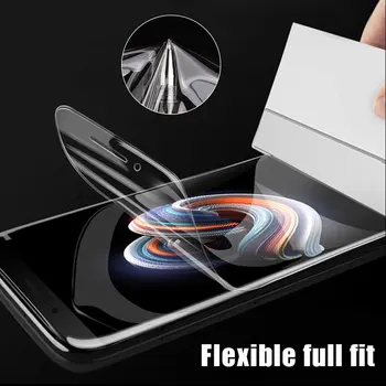 3D Priekiniai + Atgal Visiškai Padengti Hidrogelio Ekrano apsaugos Huawei P40 Pro 30 P20 Lite Garbę 20 8X Nova 5T P Smart Plus 2019 Filmas