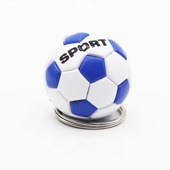 3D Sportas Futbolo Raktų pakabukai Suvenyrai PU Odos paketų prižiūrėtojų raktinę Vyrų Futbolo Gerbėjai Keychain Pakabukas Vaikinui, Dovanos