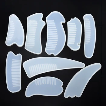 3D UV Šukos Dervos Pelėsių Silikono Epoksidinės Dervos Formų skirti 