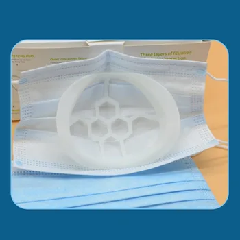 3D Veido Skydas Paramos Patogus IncreasBreathable Non-Stick Lūpų Viduje Innermask Respiratorius Turėtojas Maseczki Na Twarz