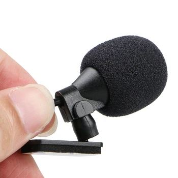 3m Profesionalų Automobilių Garso Mikrofonas (3,5 mm Įrašą Jack Plug Mic Stereo Mini Laidines Išorinis Mikrofonas Auto DVD Radijas