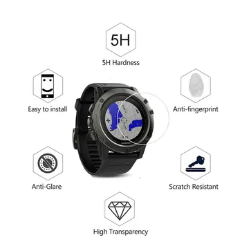 3Pack Garmin Fenix 6 6s 6x 5 5S 5X Plius 5X PLIUS Visiška Minkštos TPU Screen Protector, viso Ekrano GPS Smartwatch Filmas
