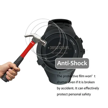 3Pack Už Suunto taikymo sritis 3 Piko Sporto Smart Žiūrėti 5H Sprogimų Screen Protector, Aišku, Anti-shock 