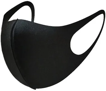 -3pcs 3D Black Veido kaukė, Odos Priežiūros Suaugusiųjų Anglies Pluošto Burnos, Veido Padengti cubrebocas Skalbti Daugkartinio naudojimo Odos Priežiūros priemonės veidui Kaukės