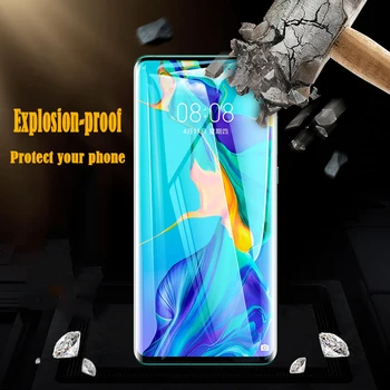 3PCS Ekrano apsaugos Huawei 30 P20 P40 P10 Lite Pro Apsaugos Grūdintas Stiklas Huawei mate 10 20 lite pro P smart 2019