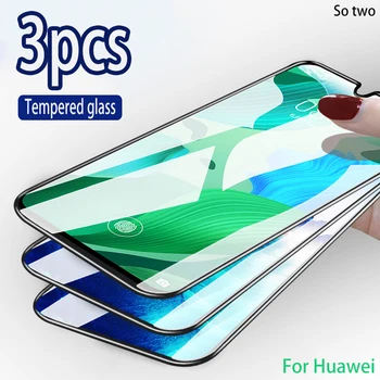 3PCS Ekrano apsaugos Huawei 30 P20 P40 P10 Lite Pro Apsaugos Grūdintas Stiklas Huawei mate 10 20 lite pro P smart 2019