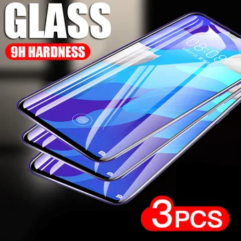 3PCS Grūdintas Stiklas Huawei 30 P20 Lite P10 Pro Apsauginį Stiklą, Dėl Garbės 10 20 Pro V10 Padengti Screen Protector Filmas