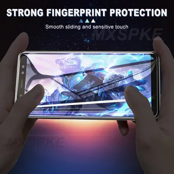 3Pcs Grūdintas Stiklas Samsung Galaxy A6 A8 Plius 2018 J4 J6 Plius 2018 Screen Protector Galaxy J2 J8 A5 A7 A9 2018 Stiklo Hd