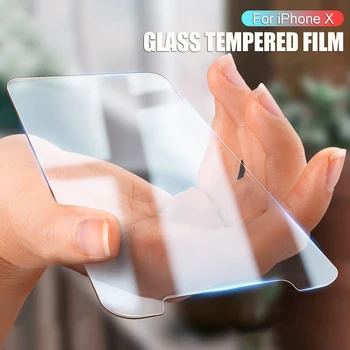 3PCS iPhone XS XR Stiklo Screen Protector Apsauginės Grūdintas Stiklas 