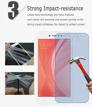 3pcs Nano Apsauginės Plėvelės Samsung Galaxy A7 A8 A6 Plius 2018 M. (Ne Stiklo) LCD Screen Protector apsauginės Plėvelės, Folijos Guard