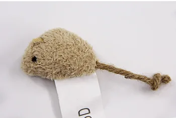 3pcs Naujas pliušinis modeliavimas pelės katė žaislas pliušinis pelės Katė nulio bite atsparumas interaktyvus pelės žaislas palying žaislas, skirtas cat kitten