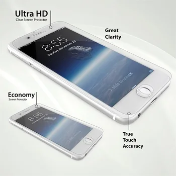 3x Screen Protector, iPhone, 11 Pro XS Max X XR 8 7 6 Plius 5s 5 SE 2020 iPhone 12 Mini Pro Max(Ne Stiklo) apsauginės Plėvelės Folija