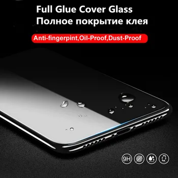 4-in-1 stiklinė dėl Garbės 10X Lite Grūdintas Stiklas Huawei Honor 9X 9S 9C 9A 20 20S 30i 30 Pro Fotoaparato Objektyvą Screen Protector Filmas