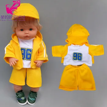 40cm kūdikių lėlės drabužiai žiemos paltai 16 colių Nenuco lėlės drabužiai tiktų Ropa Y Su Hermanita