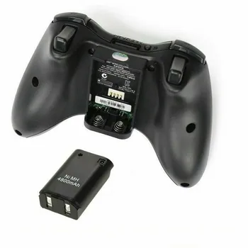 4800mAh Baterijos Įkrovimo Kabelis USB Nustatyti 360 Belaidžiai Žaidimų Valdiklis Įkraunamas Baterijas Su USB Įkroviklio Kabelį