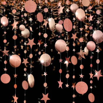 4M Šmėžavimas Žvaigždės Medžio Snaigės Popieriaus Girlianda Kalėdinė Dekoracija Namuose Noel Navidad Eglučių Papuošalai Kerst Dekoro Naujųjų Metų 2021