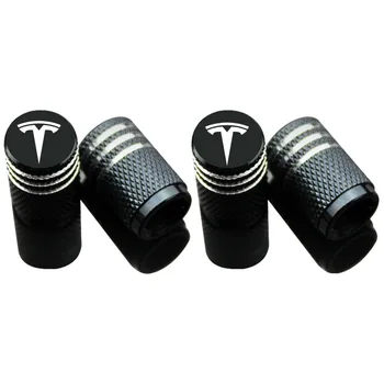 4pc pakeisti vožtuvų dangtelis core padengti Tesla, Tesla Model3 s automobilių padangos