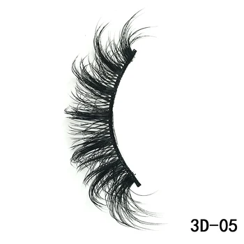5 Poros 3D Mink Plaukų Netikrų Blakstienų, Natūralus/Storas Ilgas Blakstienas Wispy Makiažas Grožio Pratęsimo Silk Blakstienos Įrankiai