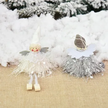 5 spalvų Cute Angel Doll Kalėdinė Dekoracija Pakabukas 2020 Kalėdų Eglutės Kabinti Ornamentu Kalėdinė Dekoracija Namų dekoro