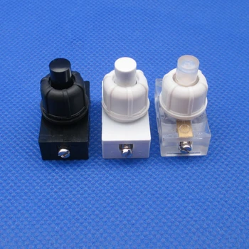 5 vnt Lempos, elektros jungikliai su veržle micro-motion mažas jungiklis Savaiminio fiksavimo mygtukas jungiklis Varžtas asamblėja