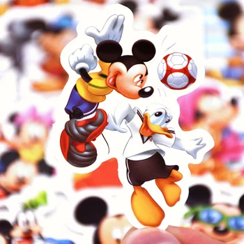 50 80PCS Disney Mickey Mouse Lipdukas ne kartoti cartoon vaikų lipdukai traukti juostoje langelį gitara asmeninį grafiti lipdukai