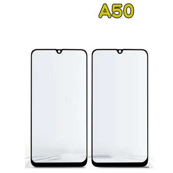 50 Išorinis Ekranas Samsung Galaxy A50 Priekiniai Touch Panel LCD Ekranas Iš Stiklinį Dangtelį Objektyvo Telefonu Remontas, Pakeisti Dalys