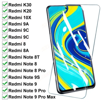 500D Pilnas Apsauginis Stiklas Xiaomi Redmi K20 K30 10X 9 9A 9C 8 8A Screen Protector Redmi Pastaba 8T 9S 8 9 Pro Max Grūdintas Filmas