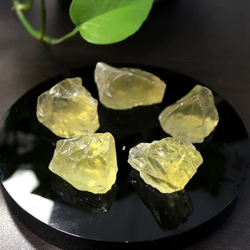 50G Natūralių Geltonas citrinas rašė Kvarco Kristalo Šiurkštus Akmens Pavyzdys Gydymo kristalų meilės gamtiniai akmenys ir mineralai, žuvų bakas