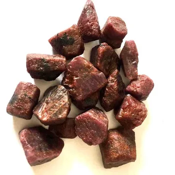 50g Nekilnojamojo Korundas Natūralus Raudonasis Rubinas Neapdorotų Brangakmenių Pavyzdys Mineralinių Gydomųjų Akmenų Natūralus Kvarco Kristalai