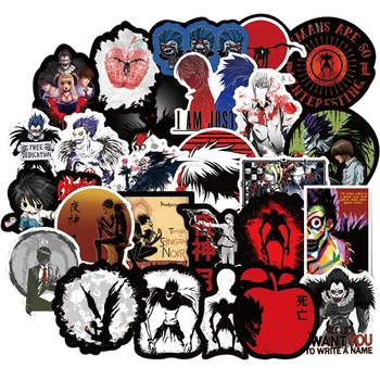 50PCS Anime Death Note, Grafiti Lipdukai 