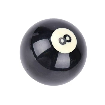 52,5 mm AŠTUONIŲ KAMUOLYS Standartas Reguliariai Black 8 Ball EA14 Biliardo Kamuoliukus #8 Biliardo Pulo Kamuolys Pakeitimo Snukerio Kamuoliai