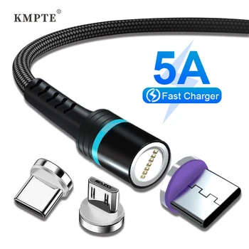 5A Magnetinio USB Kabelio 