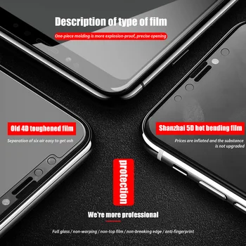 5D Screen Protector, Grūdintas Stiklas Xiaomi Redmi 9 Pastaba Pro 8 5 7 Redmi 4X 5A 6A Apsauginis Stiklas Redmi 5 Plius 6 Pro Filmas